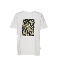 Eilasz T-Shirt T-shirts & Tops Short-sleeved Valkoinen Saint Tropez
