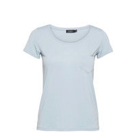 Slcolumbine Tee T-shirts & Tops Short-sleeved Sininen Soaked In Luxury, Soaked in Luxury