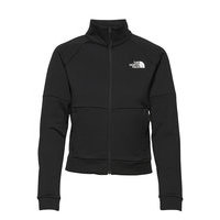 W At Full Zip Jkt Outerwear Sport Jackets Musta The North Face