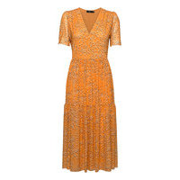 Slaldora Dress Polvipituinen Mekko Oranssi Soaked In Luxury, Soaked in Luxury