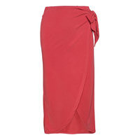 Slcoluni Skirt Polvipituinen Hame Vaaleanpunainen Soaked In Luxury, Soaked in Luxury