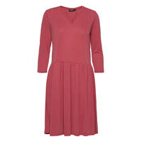 Slanitra Dress 3/4 Polvipituinen Mekko Vaaleanpunainen Soaked In Luxury, Soaked in Luxury