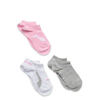 Puma Kids Bwt Sneaker 3p Socks & Tights Socks Vaaleanpunainen PUMA