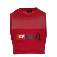 Tgiorgit T-Shirt T-shirts Sleeveless Punainen Diesel