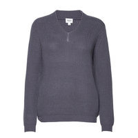 Caiasz Ls Pullover Neulepaita Sininen Saint Tropez