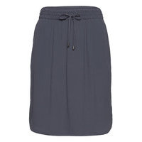 R8155, Elastic Waist Skirt Lyhyt Hame Sininen Saint Tropez