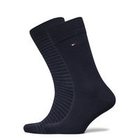 Th Men Small Stripe Sock 2p Underwear Socks Regular Socks Sininen Tommy Hilfiger