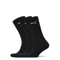 Puma Crew Sock Light 3p Underwear Socks Regular Socks Musta PUMA