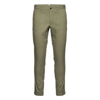 Grant Linen Stretch Pants Chinot Housut Vihreä J. Lindeberg