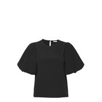 Vimedusa 2/4 Top/Des Blouses Short-sleeved Musta Vila