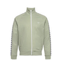 Taped Track Jacket Svetari Collegepaita Vihreä Fred Perry