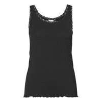 Sleeveless-Jersey T-shirts & Tops Sleeveless Musta Brandtex