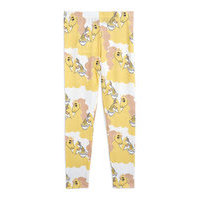 Unicorn Noodles Aop Leggings Leggingsit Keltainen Mini Rodini