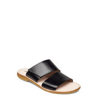 Sandals - Flat - Open Toe - Op Shoes Summer Shoes Flat Sandals Musta ANGULUS