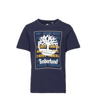 Short Sleeves Tee-Shirt T-shirts Short-sleeved Sininen Timberland