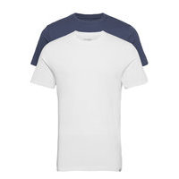 Ss 2 Pack Tee T-shirts Short-sleeved Sininen Wrangler