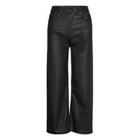 Lexa Gloss Leather Leggings/Housut Musta Pepe Jeans London
