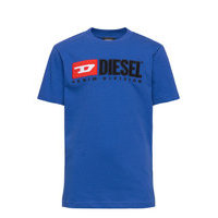 Tjustdivision T-Shirt T-shirts Short-sleeved Sininen Diesel