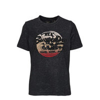 Vl Itago Tee T-shirts & Tops Short-sleeved Musta Superdry