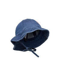 Denim Strawberry Sun Hat Aurinkohattu Sininen Mini Rodini