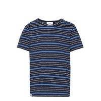 Joshua T-Shirt T-shirts Short-sleeved Sininen Makia