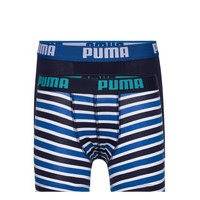 Puma Boys Basic Boxer Printed Strip Alushousut Sininen PUMA