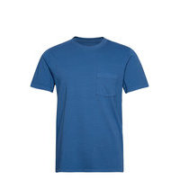 Organic Cotton Pocket T-Shirt T-shirts Short-sleeved Sininen GAP
