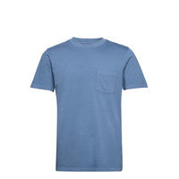 Organic Cotton Pocket T-Shirt T-shirts Short-sleeved Sininen GAP