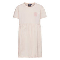 K. T-Shirt Frill Dress Mekko Vaaleanpunainen Svea