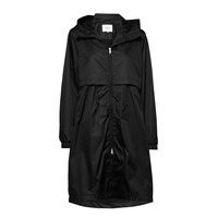 Den Jacket Outerwear Rainwear Rain Coats Musta Makia
