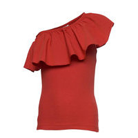 Rebecca T-shirts Sleeveless Punainen Molo