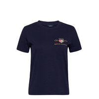 Archive Shield Ss T-Shirt T-shirts & Tops Short-sleeved Sininen GANT