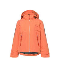 Sjoa 2l Youth Girl Jkt Outerwear Softshells Softshell Jackets Oranssi Bergans