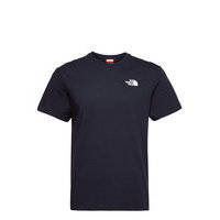 M S/S Red Box Tee T-shirts Short-sleeved Sininen The North Face