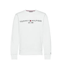 Tommy Logo Sweatshirt Svetari Collegepaita Valkoinen Tommy Hilfiger