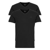 V-Neck T-Shirt 2-Pack T-shirts Short-sleeved Musta GANT