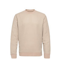 Ebbe Crew Neck 11595 Svetari Collegepaita Beige Samsøe Samsøe