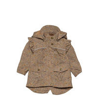 Polyester Tussor Baby Girl Jacket Aop Outerwear Shell Clothing Shell Jacket Vaaleanpunainen Mikk-Line