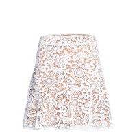 Grvy Lace Mini Skirt Lyhyt Hame Valkoinen Michael Kors