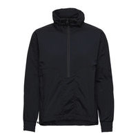 W Hit Half Zip Outerwear Sport Jackets Musta Peak Performance