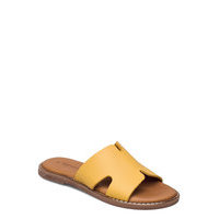 Woms Slides Shoes Summer Shoes Flat Sandals Keltainen Tamaris