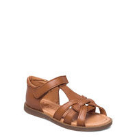 Bisgaard Biba Shoes Summer Shoes Sandals Ruskea Bisgaard