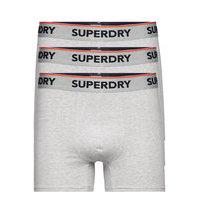 Classic Boxer Triple Bokserit Harmaa Superdry