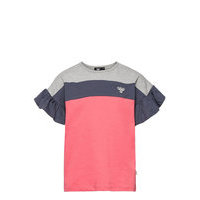 Hmlanna T-Shirt S/S T-shirts Short-sleeved Vaaleanpunainen Hummel