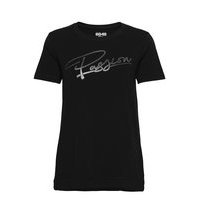 Beja W Tee T-shirts & Tops Short-sleeved Musta 8848 Altitude