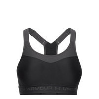 Armour High Crossback Bra Lingerie Bras & Tops Sports Bras - ALL Musta Under Armour