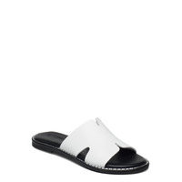 Woms Slides Shoes Summer Shoes Flat Sandals Valkoinen Tamaris