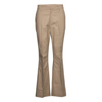 Trousers Leveälahkeiset Housut Beige Noa Noa