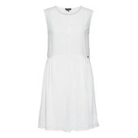Textured Day Dress Dresses Everyday Dresses Valkoinen Superdry
