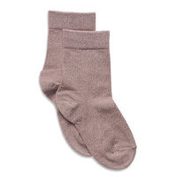 Lulu Glitter Socks Socks & Tights Socks Vaaleanpunainen Mp Denmark, mp Denmark